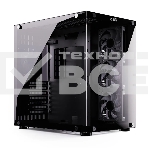 Компьютерный корпус ABR Sea View Black (1*USB Type-C, 2*USB 2.0, HD Audio, 4xRGB Fan, ATX, Micro-ATX), фото2