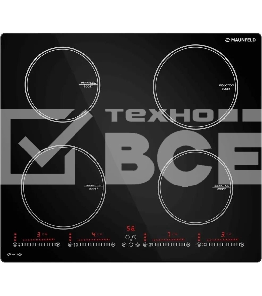 Индукционная варочная панель Maunfeld CVI594SBK Inverter