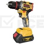 Дрель-шуруповерт аккумуляторная Edon AD-18BL, 18В, 2 АКБ, Кейс, фото 1