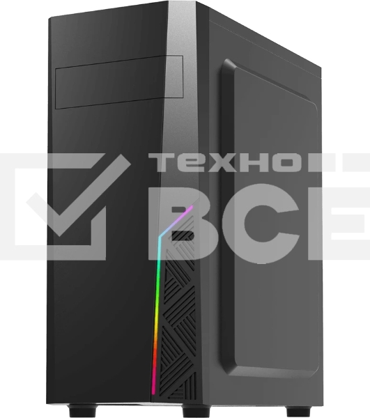 Компьютерный корпус ZALMAN T8, ATX, черный, 1x5.25