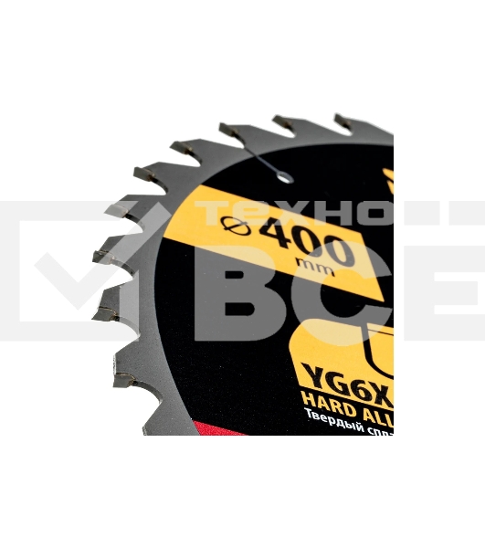 Пильный диск по дереву Denzel ф400 х 50 мм, 40 зубьев 733717