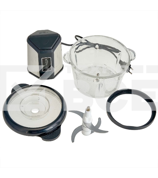 Измельчитель DELTA LUX DE-7405, черный