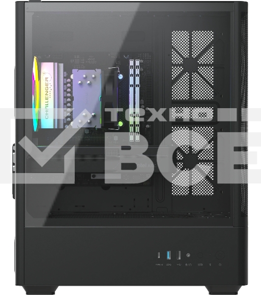 Компьютер Teclast G03 Core Ultra 5 225F (3.3) 32Gb SSD1Tb RTX5060 8Gb Windows 11 Pro GbitEth WiFi BT 400W черный (G03 225F32G1T5060BKRU)