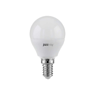 Лампа светодиодная JazzWay PLED-SP G45 9Вт шар 3000К теплый белый E14 820лм 230В