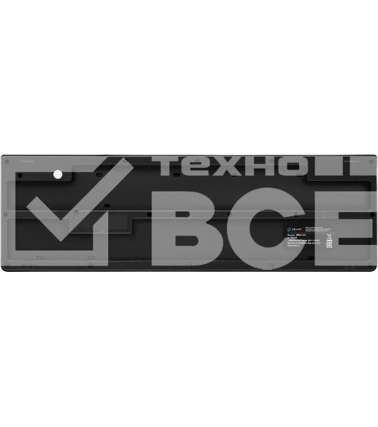 Клавиатура Oklick 100M HW3 проводная, USB Type-A, чёрный