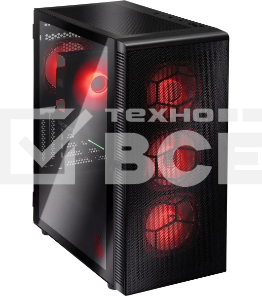 Компьютер Bloody BD-PC CB76T2 TWR i5 14400F (2.5) 32Gb SSD 1Tb RTX 5060 8Gb Windows 11 Home 64 GbitEth 650W черный (RUS) (2141962)