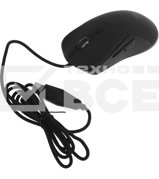 Мышь проводная Defender Arga GM-049 черный, 3600 dpi, USB, кнопки - 6