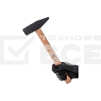 Молоток слесарный Сибртех 1500 г, квадратный боек, деревянная рукоятка, фото7