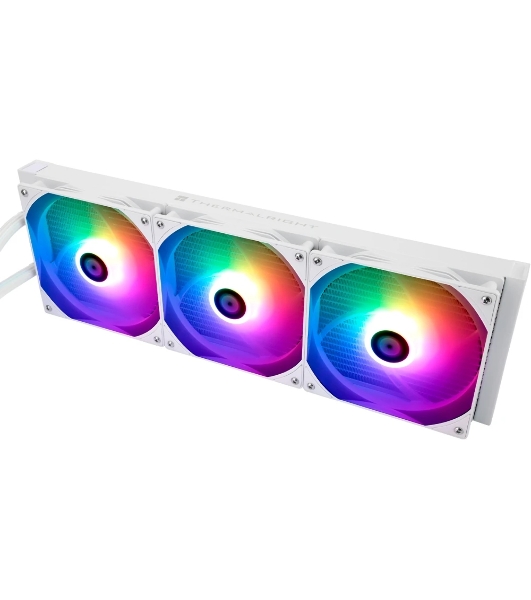 Водяное охлаждение для процессора Thermalright Frozen Warframe 420 ARGB (420мм, LED, White, ARGB/Fans: 3x140мм, 88.7CFM, 29.8dBA, 1750RPM/Pump height 60мм, 23dBA, 3000RPM, Rad thickness 27мм/S: 1851, 1700, 1200, 115X, 2011, 2066, AM5, AM4)