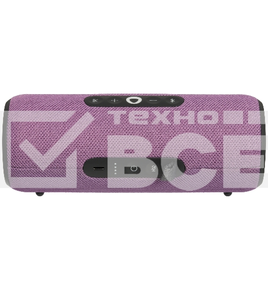 Умная колонка Яндекс Станция Стрит, 30Вт, компактная, 2 динамика, Wi-Fi, Bluetooth 5.0, Алиса, фиолетовый