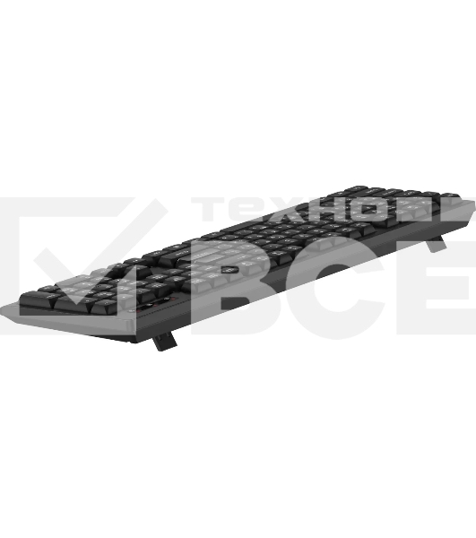 Комплект клавиатура+мышь Defender C-972 беспроводной, USB, 1600 DPI, черный