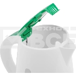 Чайник электрический Великие Реки Томь-1 белый/зеленый, фото4