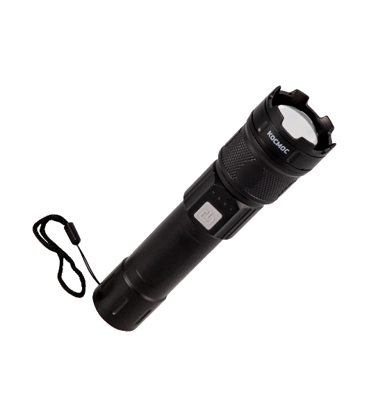 Фонарь ручной аккумуляторный КОСМОС KOC122Lit черный