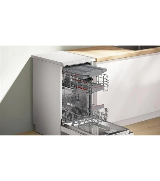 Посудомоечная машина Bosch SPS4EMW17E, белый, 45 см, 10 компл., сушка теплообменник, 44 дБ, класс B