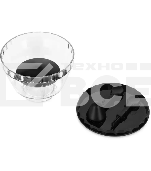 Кофемолка Kitfort КТ-7205 200 Вт, жернова, 250гр, белый/черный