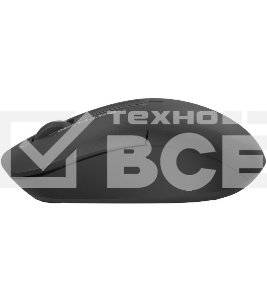 Мышь беспроводная A4Tech Fstyler FG15CS Air2 черный, 1200 dpi, радиоканал, USB, кнопки - 3