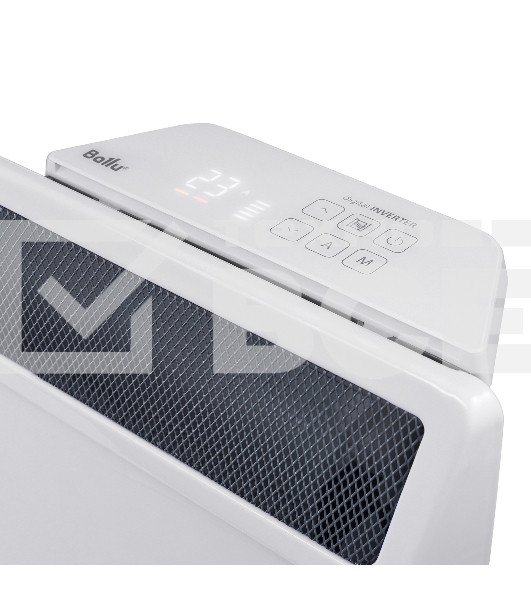 Комплект Ballu Plinth Transformer BEC/PL-500-4I с блоком управления, белый, 500 Вт, 8 м2, дисплей, термостат