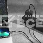Кабель Hoco X86 iP Spear PD USB Type-C (m)-Lightning (m) 1м черный коробка, фото4