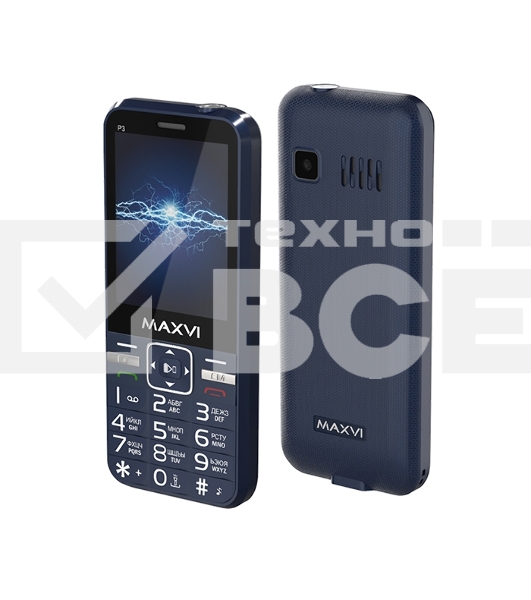 Мобильный телефон Maxvi P3 blue