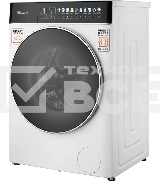 Стиральная машина Weissgauff WM 58411 Premium класс: A+++ загр.фронтальная макс.:11кг белый