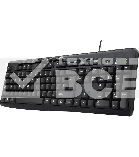 Клавиатура Oklick 305M (1659987) проводная, USB, черный