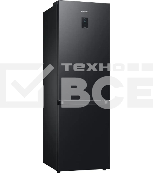 Холодильник Samsung RB34C675EBN/EF черный двухкамерный 230/114л морозилка снизу, No Frost