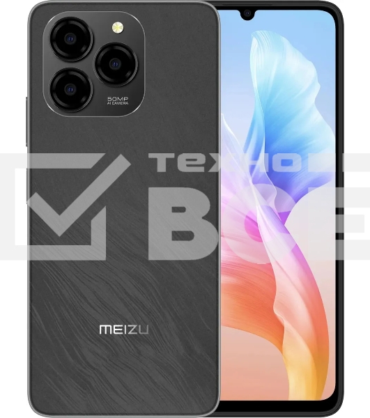 Смартфон Meizu Note 21, 8/256Gb, черный