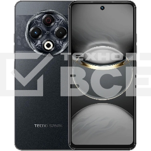 Смартфон Tecno SPARK 30, 8/256Gb, черный