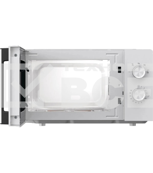 Микроволновая печь Gorenje MO17E1WH белый, 17 л, 700 Вт, переключатели - поворотный механизм