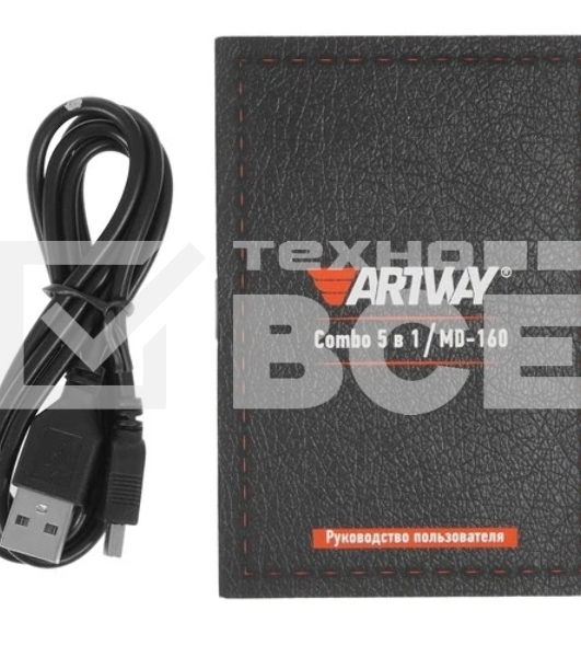 Видеорегистратор Artway MD-160 5 в 1 черный
