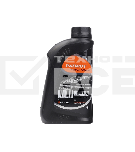 Масло минеральное PATRIOT G-Motion 2Т GARDEN 1л