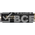 Накопитель SSD ADATA Legend 970 Pro, 1000 Гб, M.2 2280, PCIe 5.0 x4, NVMe 2.0, 3D TLC, R/W 13000/5800 МБ/сек, радиатор с вентилятором, фото 1