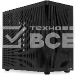 Компьютерный корпус без блока питания HSPD M210, Mesh Mid Tower, черный, 0.7 SPCC, 1x90мм mATX, mITX 140/280/150мм 1x2.5