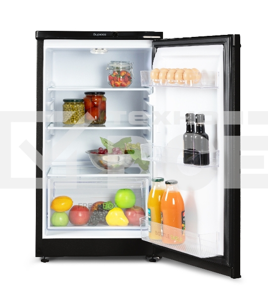 Холодильник Бирюса B409 черный однокамерный 115л