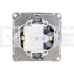 Механизм розетки 1-м СП AtlasDesign 16А IP20 с заземл. защ. шторки с крышкой грифель, фото4