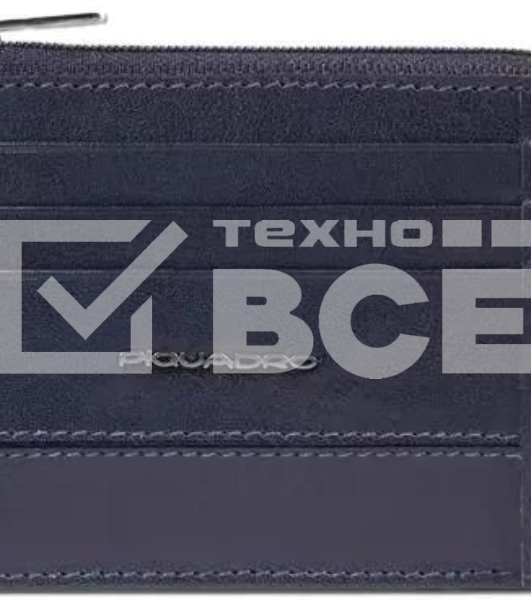 Чехол для кредитных карт Piquadro Philip PP4822W136R/BLU синий натур.кожа