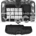 Пылесос Endever Skyclean VC-670 серый/синий, 420/2100 Вт, уборка сухая, пылесборник контейнер 3 л, фото7