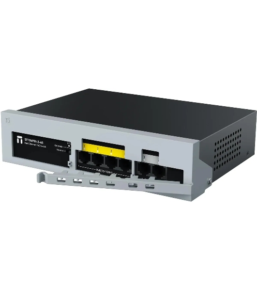 Коммутатор Netis ST106PDI-2-65 6x100Мбит/с 4PoE 65W неуправляемый