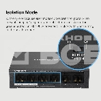Настольный коммутатор Mercusys MS106LP с 6 портами 10/100 Мбит/с (4 порта PoE+), фото14