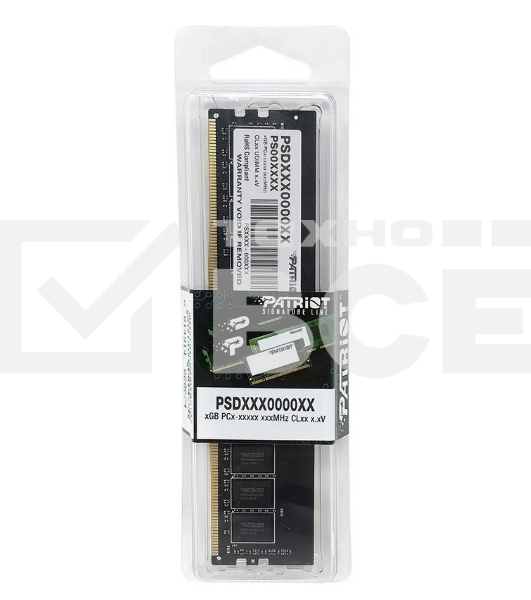 Оперативная память Patriot Signature, DDR4, 8GB (1x8 GB), 2666 MHz, CL19