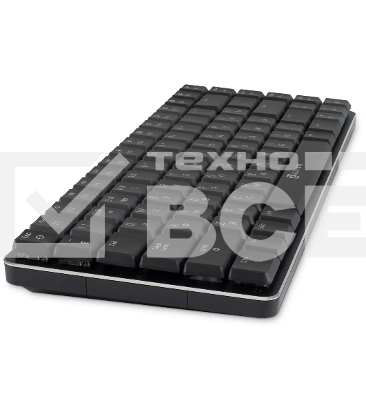 Клавиатура Oklick K615X (1934413) проводная, USB, серый + серебристый