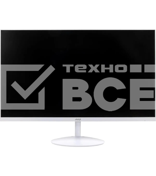 Монитор HIPER SW2401 белый 23.8' IPS 1920x1080, 75 Гц, 5 мс, 16:9, 250 кд/м2, 1хHDMI, 1хDP, 1хVGA, выход на наушники,