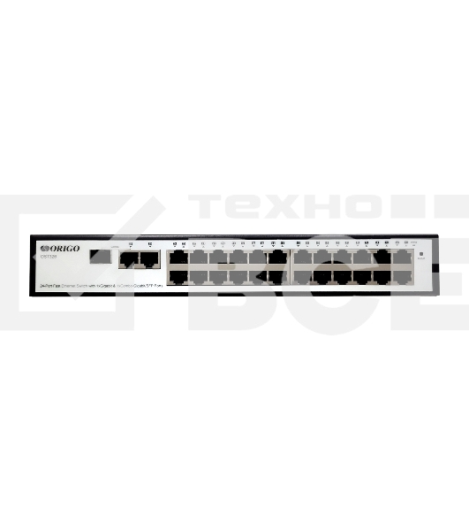 Настраиваемый L2-коммутатор ORIGO OS1326/A1A 24x100Base-TX, 1x1000Base-T, 1xCombo 1000Base-T/SFP