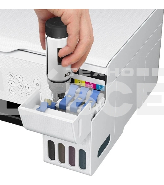 МФУ струйный Epson EcoTank L3266 (C11CJ66416) белый, A4, ч/б печ. 10 стр/мин., цв. печ. 5 стр/мин., 5760x1440 DPI, USB, Wi-Fi