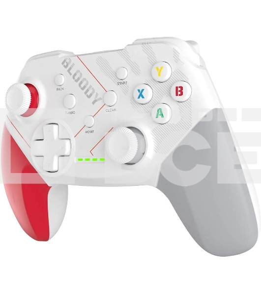 Геймпад A4Tech Bloody GPW50 Sports белый USB Беспроводной виброотдача обратная связь
