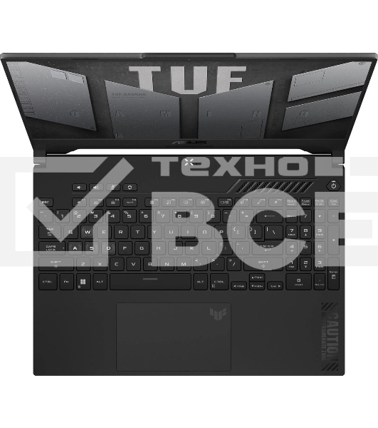 Ноутбук Asus TUF Gaming A15 FA507NVR-LP118 серый 90NR0JK5-M006X0 Ryzen 7 7435HS 32Gb SSD512Gb NVIDIA GeForce RTX4060 8Gb 15.6