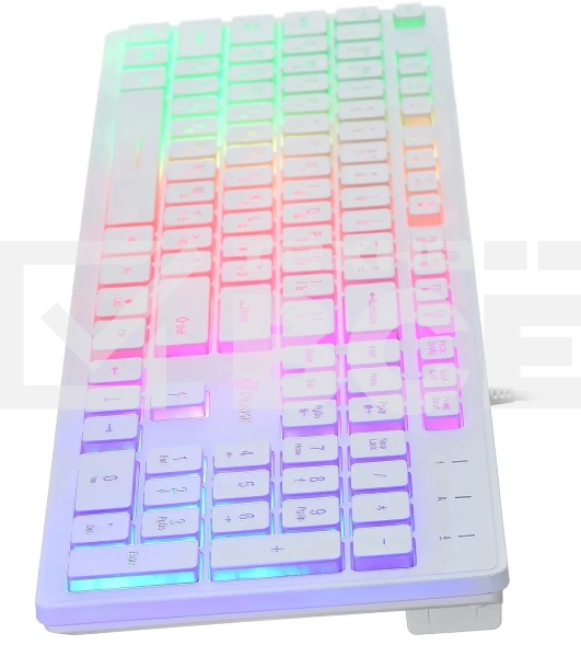 Клавиатура проводная Oklick 550ML 1061618, USB, белый