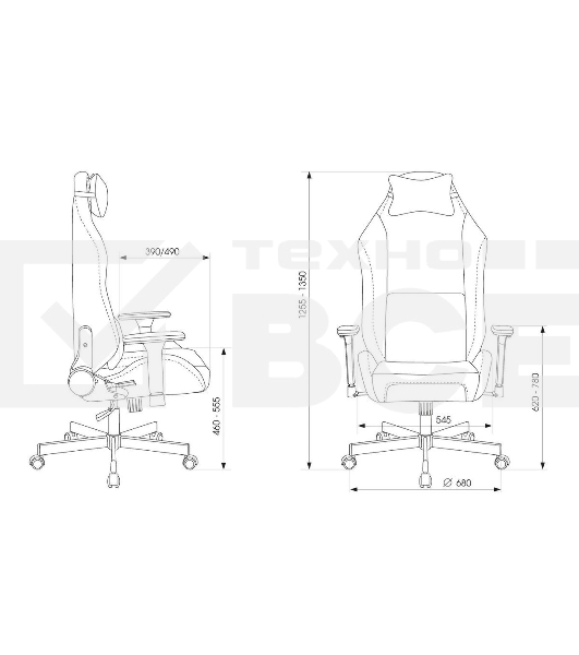 Кресло игровое Knight N1 Fabric розовый Velvet 36 с подголов. крестовина металл