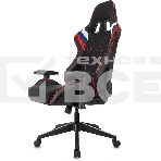 Кресло игровое Бюрократ VIKING 4 AERO RUS белый/синий/красный/черный, искусст. кожа/ткань, две подушки, фото55
