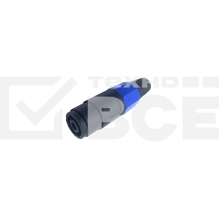 Комплект кабельных разъемов Wize WSKONF-4P-5 SpeakON 4 pin, (розетка), 5 шт. в комплекте